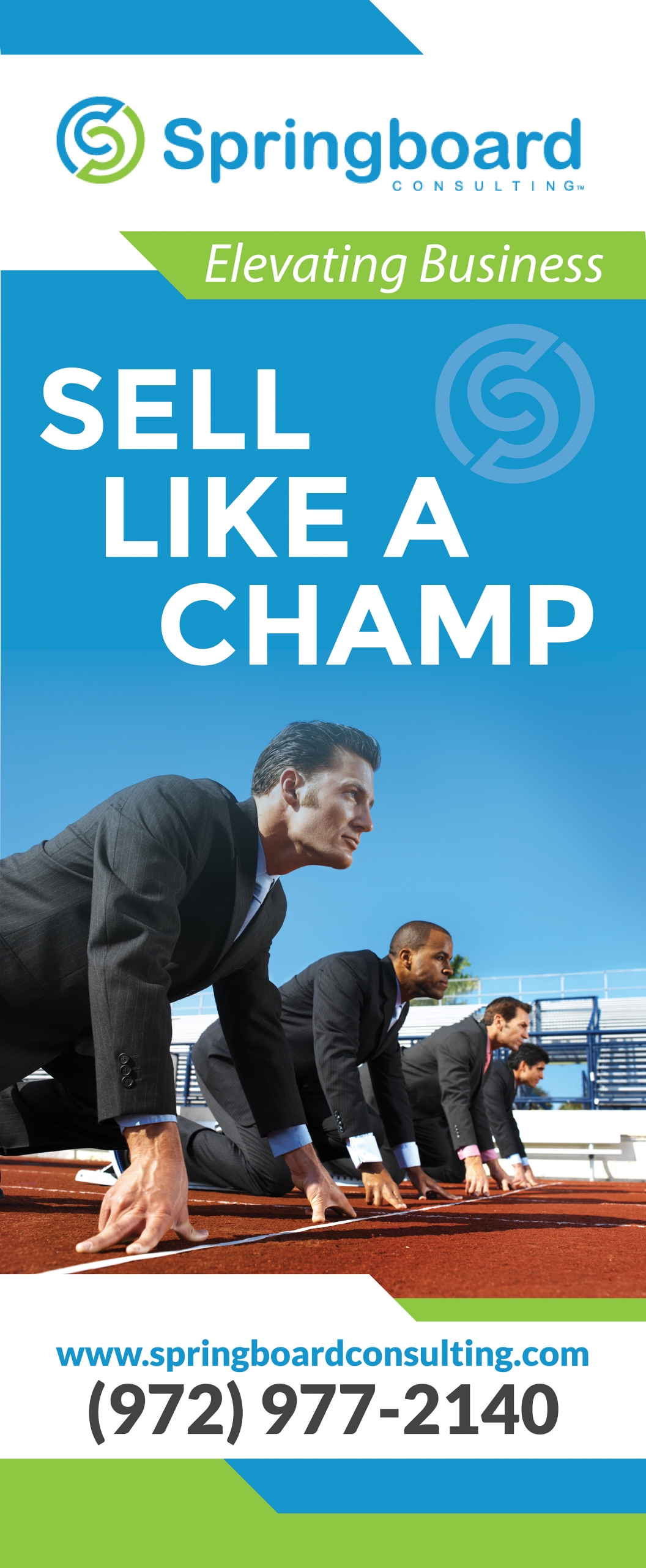 Banner Stand Design - Springboard Consulting - Print Signs Promo